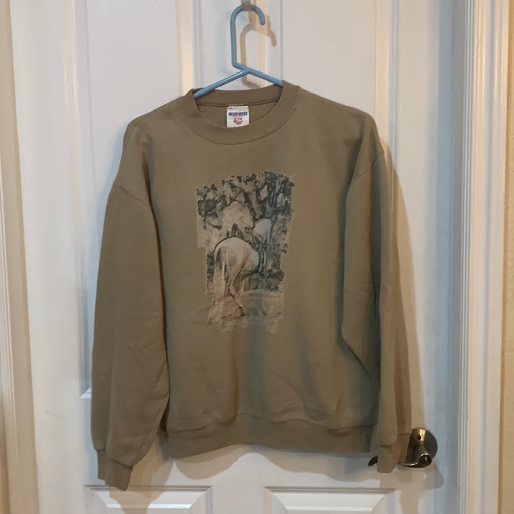 Dressage horse sweatshirt